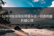51网网址出现反转苗头这一回真的越扒越心惊